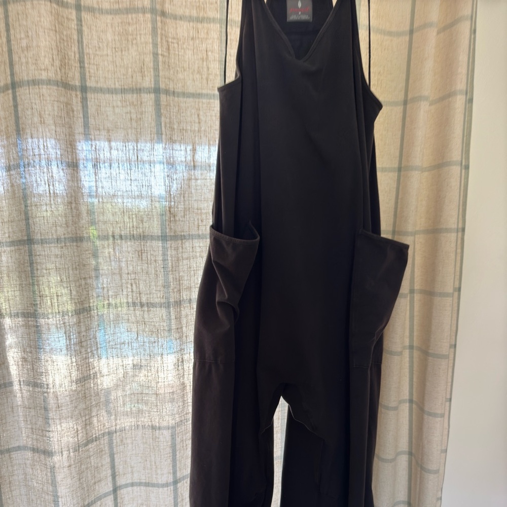FP Movement by Free People Jumpsuit in Washed Black